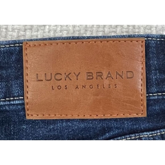 Lucky Brand Jeans Stevie High Rise Flare Women's Size 10 / 30 Stretch Blue Denim - Picture 7 of 12